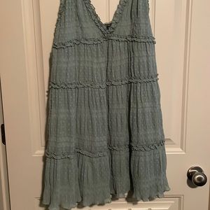 Sea foam green dress